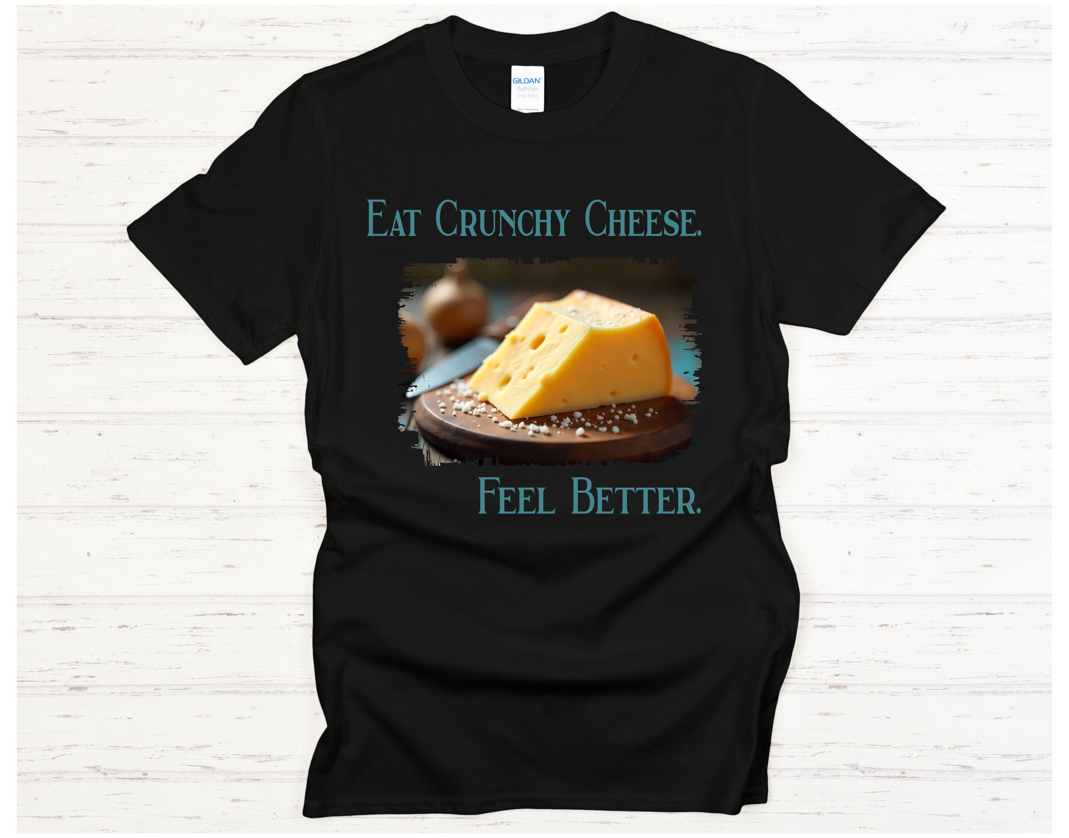 Eat Crunchy Cheese. Feel Better.