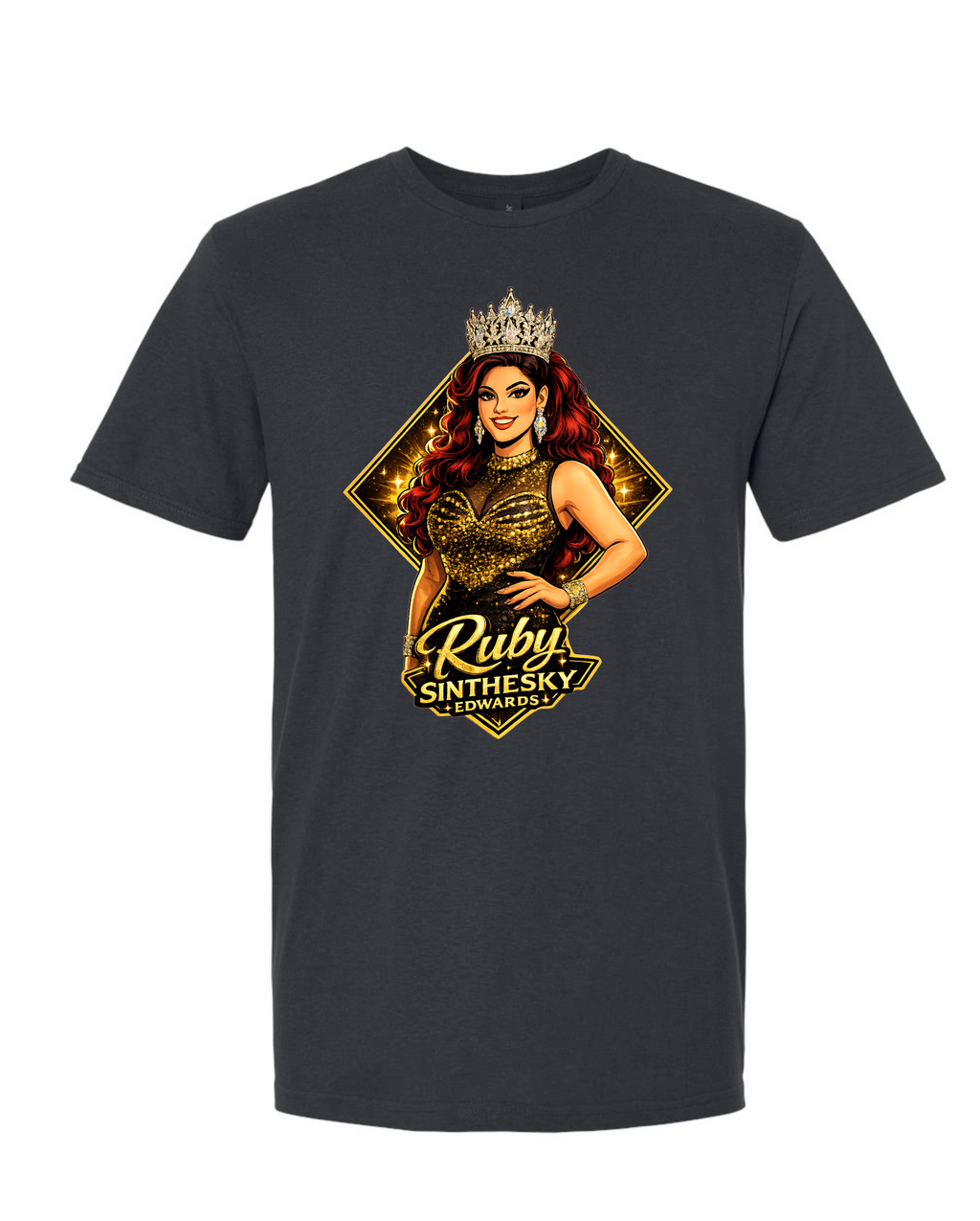 Crowned, Confident & Unapologetic Tee 👑✨