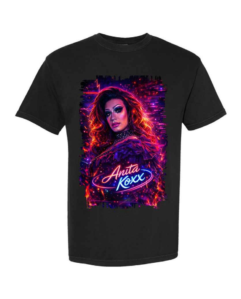 👑 Anita Koxx Neon Queen Comfort Colors Tee