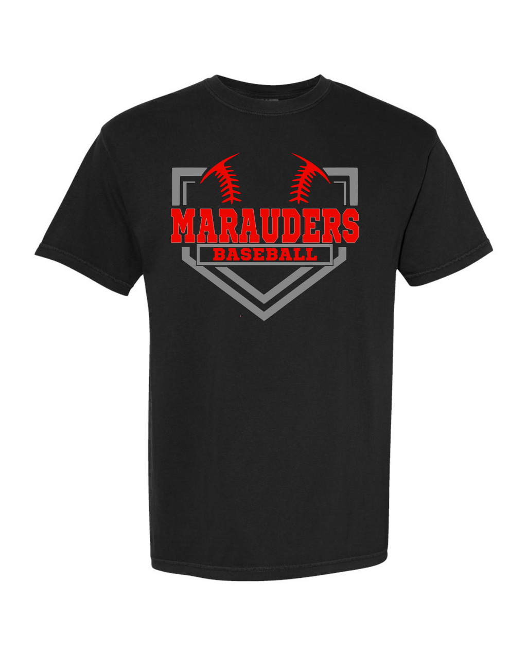 Marauders Baseball Diamond Comfort Colors Tee