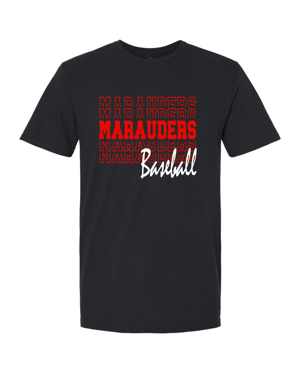 Marauders Stacked Softstyle Tee