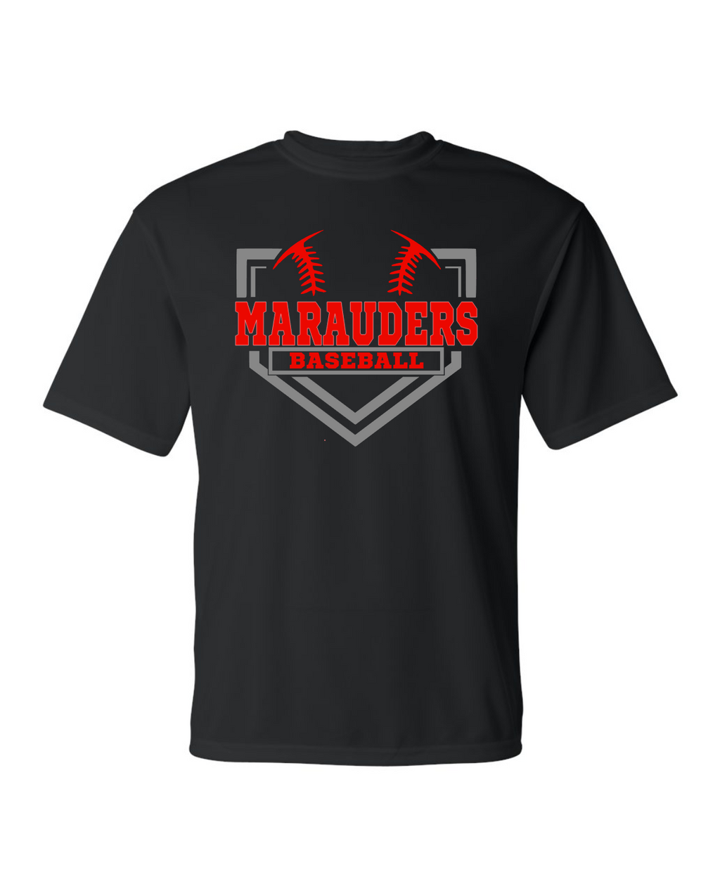 Marauders Baseball Diamond Performance Tee