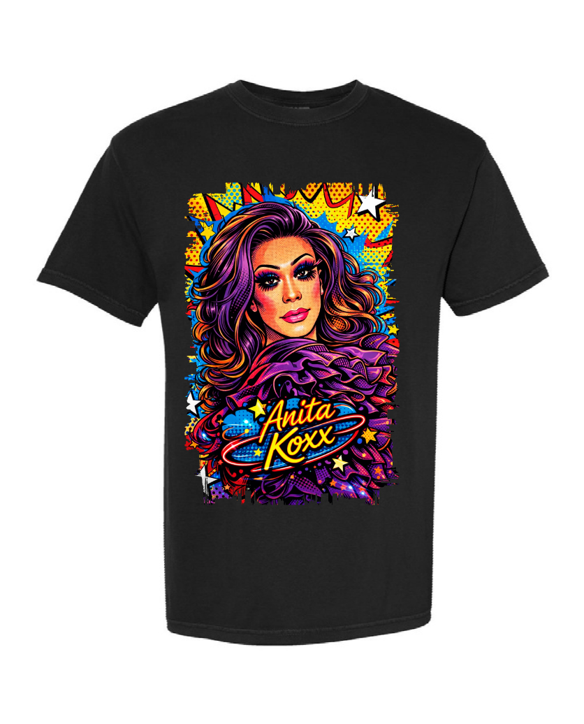 👑 Anita Koxx Pop Art Queen Comfort Colors Tee