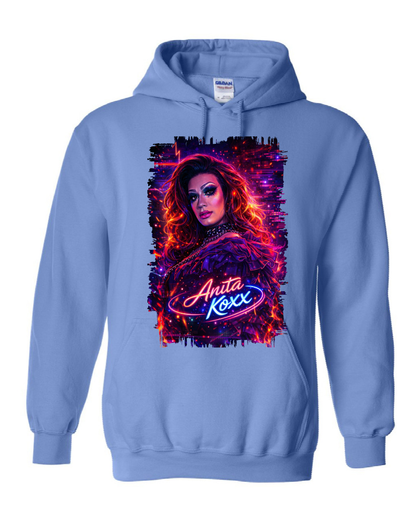👑 Anita Koxx Neon Queen Hoodie Collection