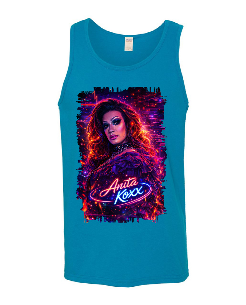 👑 Anita Koxx Neon Queen Tank