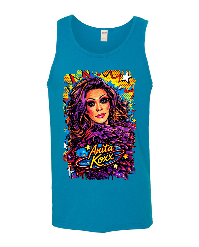 👑 Anita Koxx Pop Art Queen Tank