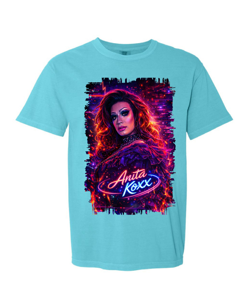 👑 Anita Koxx Neon Queen Comfort Colors Tee