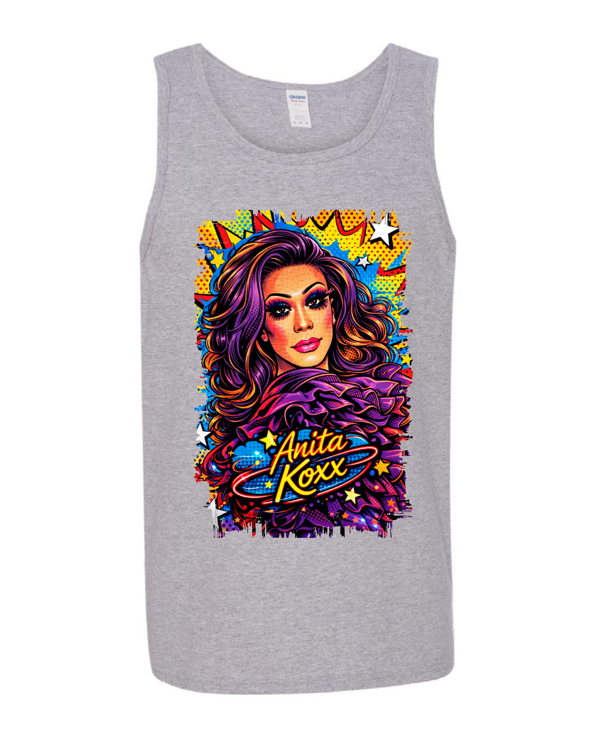 👑 Anita Koxx Pop Art Queen Tank