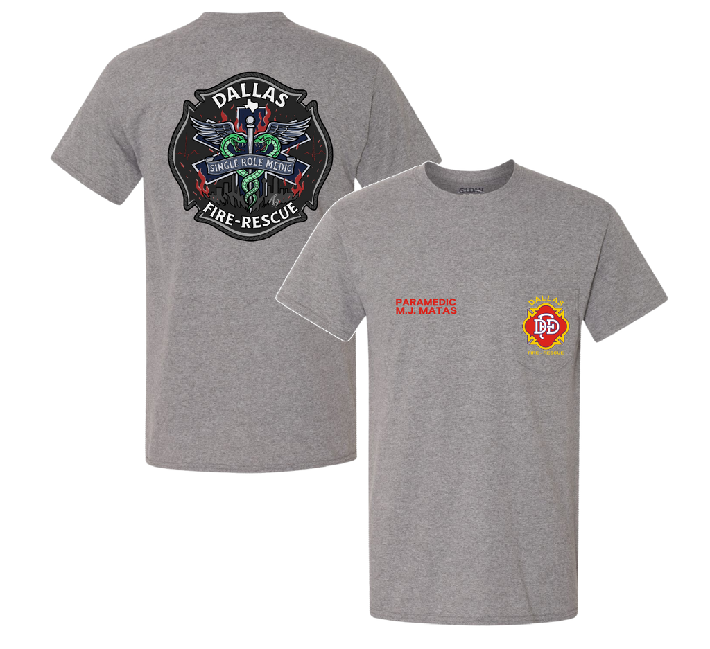 Dallas Fire & Rescue Pocket Tee