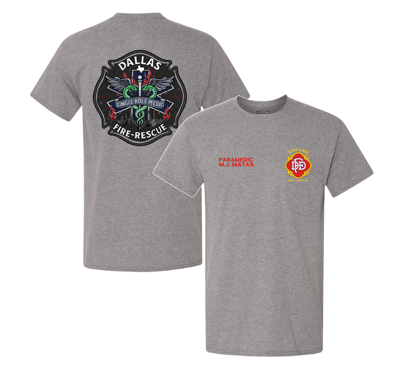 Dallas Fire & Rescue Short Sleeve Tee