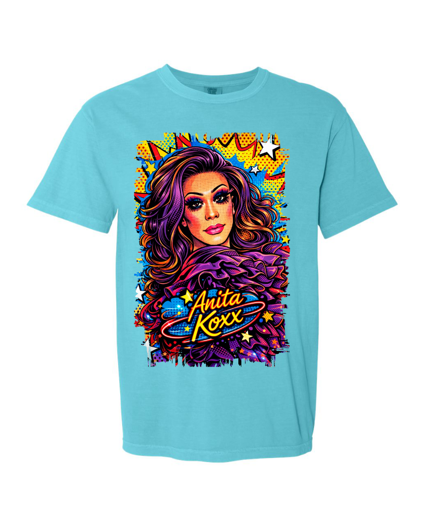 👑 Anita Koxx Pop Art Queen Comfort Colors Tee