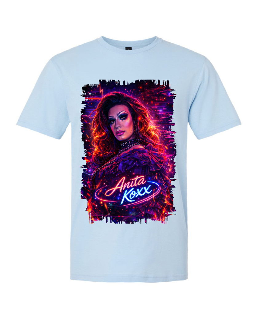 👑 Anita Koxx Neon Queen Softstyle Tee
