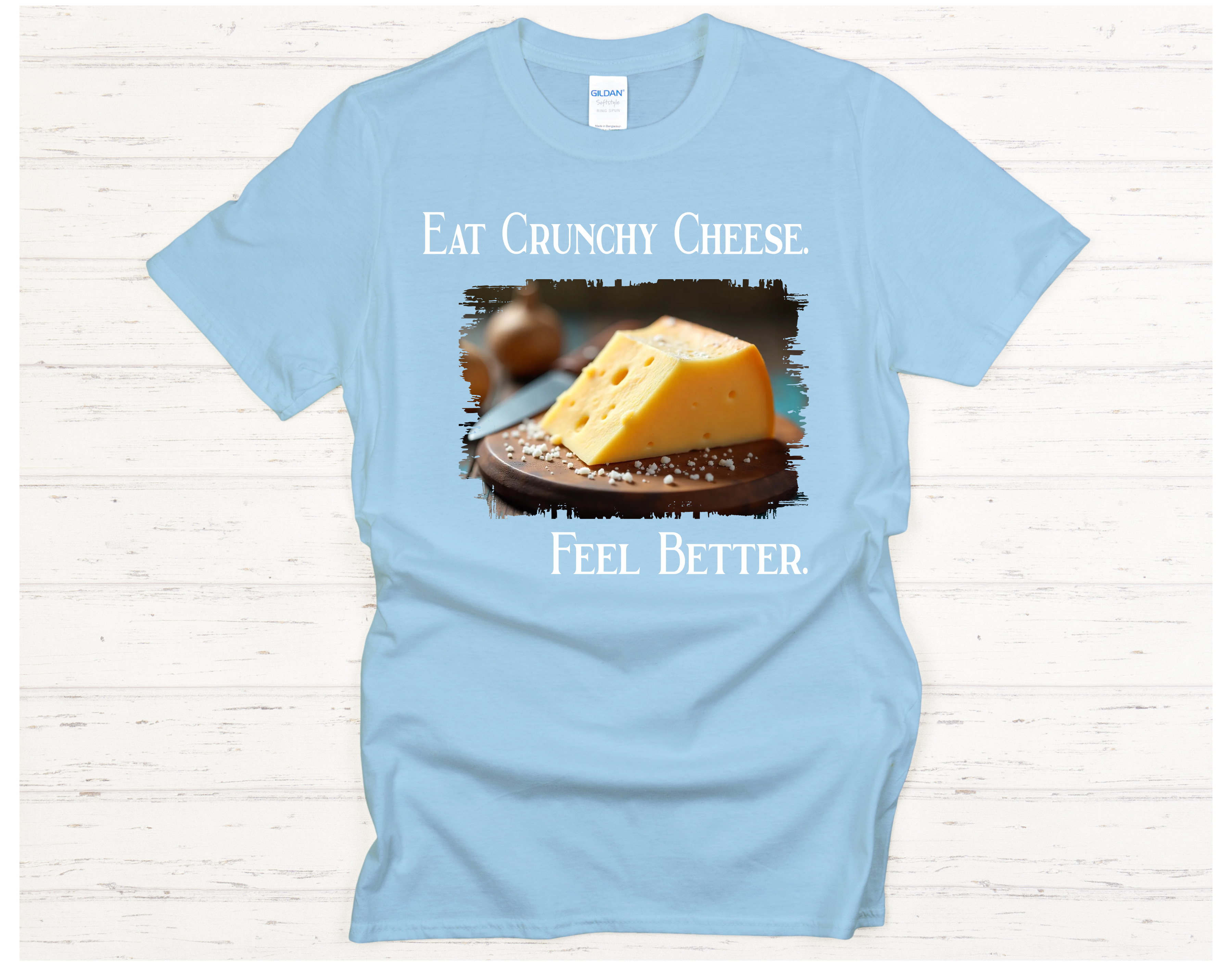 Eat Crunchy Cheese. Feel Better.