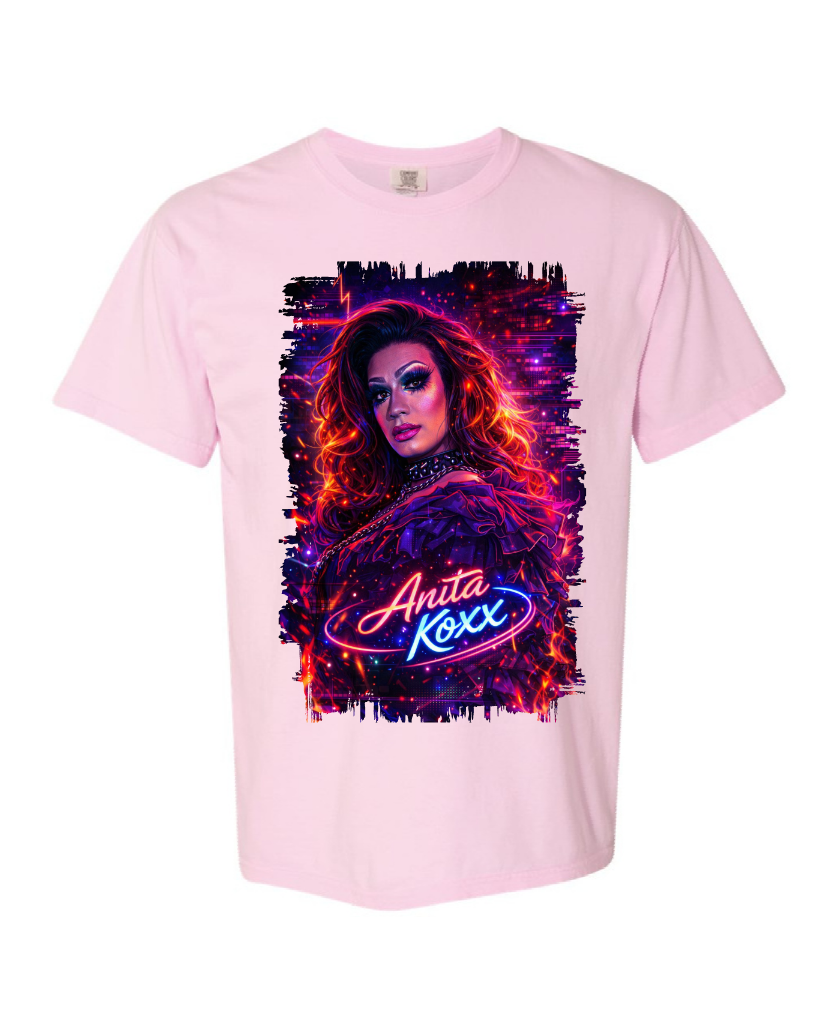 👑 Anita Koxx Neon Queen Comfort Colors Tee