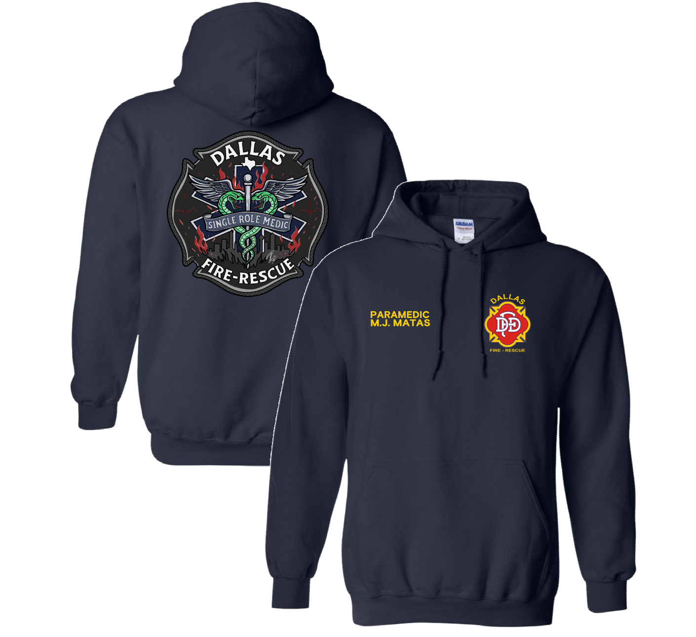 Dallas Fire & Rescue Hoodie