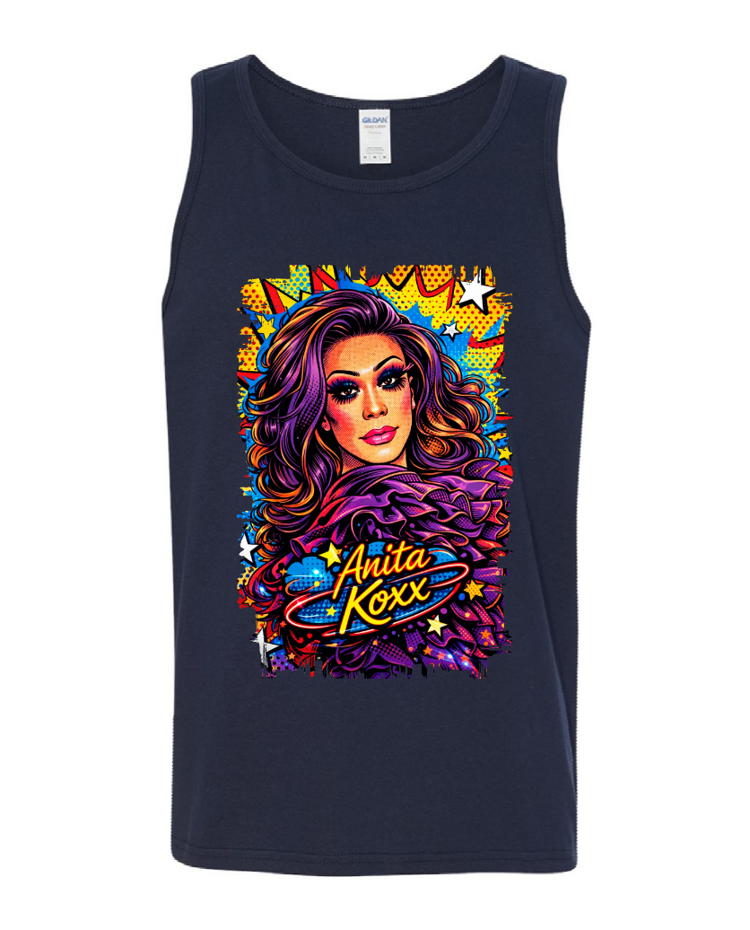 👑 Anita Koxx Pop Art Queen Tank