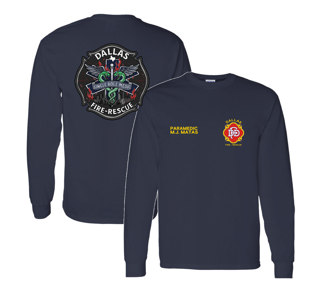 Dallas Fire & Rescue Long Sleeve Tee
