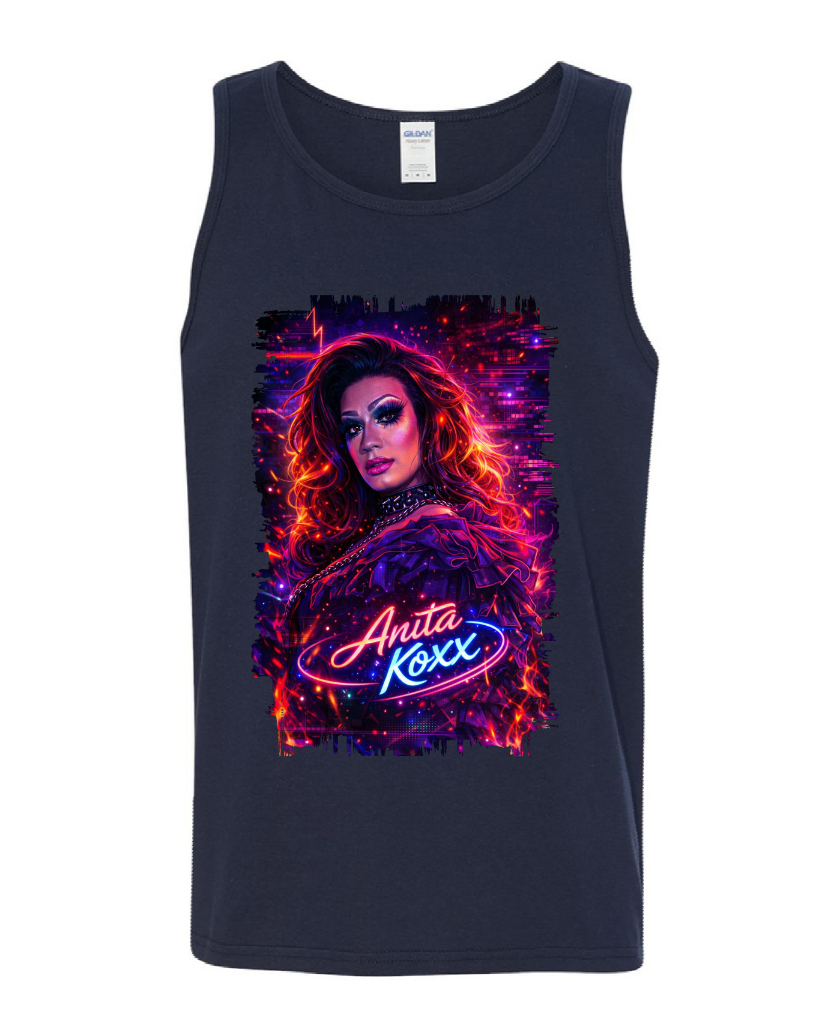 👑 Anita Koxx Neon Queen Tank