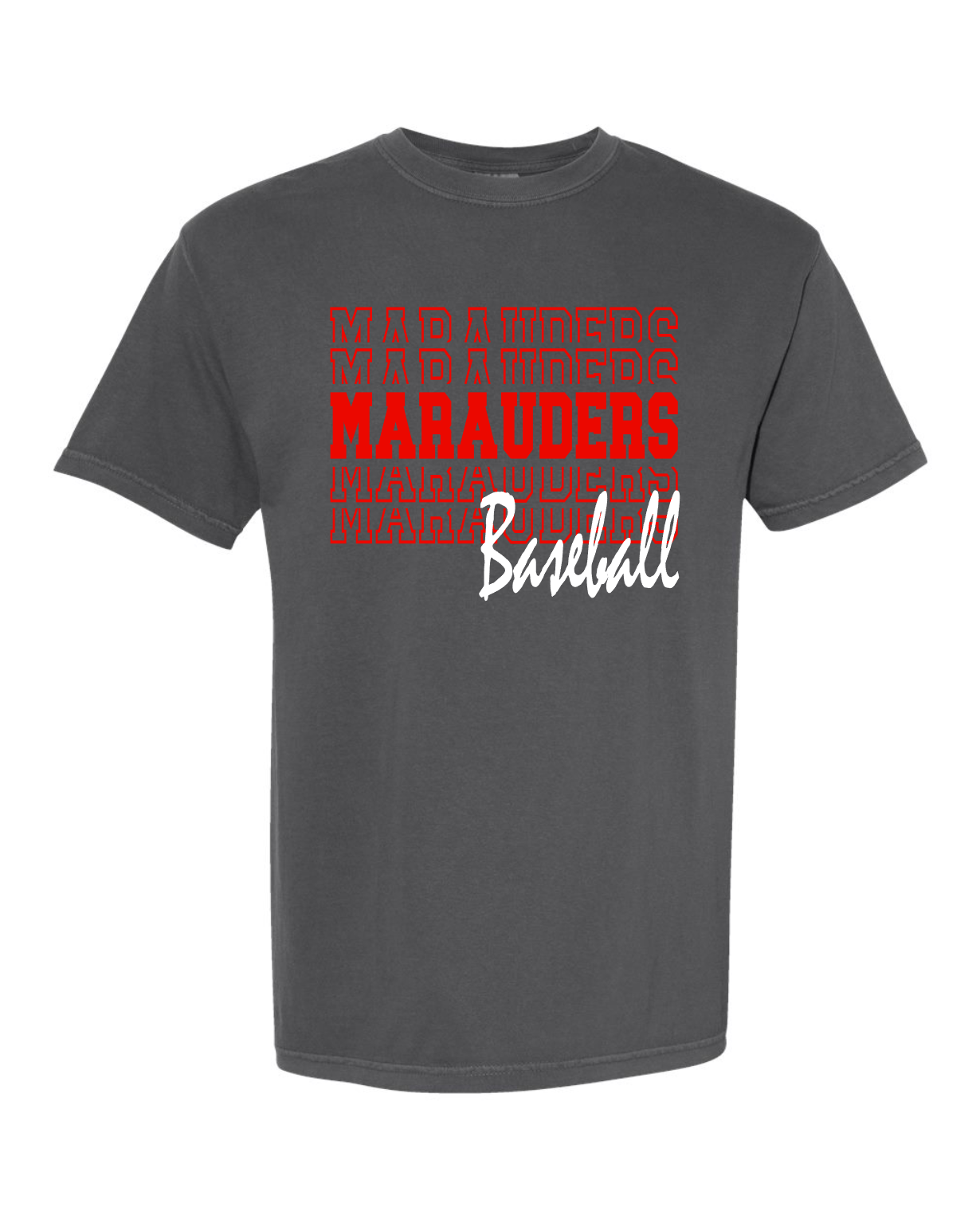 Marauders Stacked Comfort Colors Tee