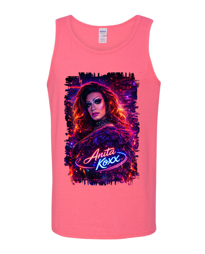 👑 Anita Koxx Neon Queen Tank