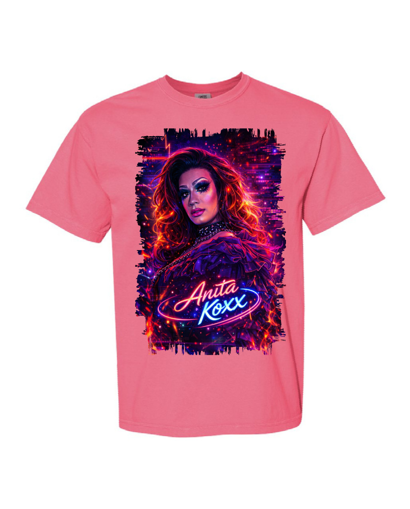 👑 Anita Koxx Neon Queen Comfort Colors Tee