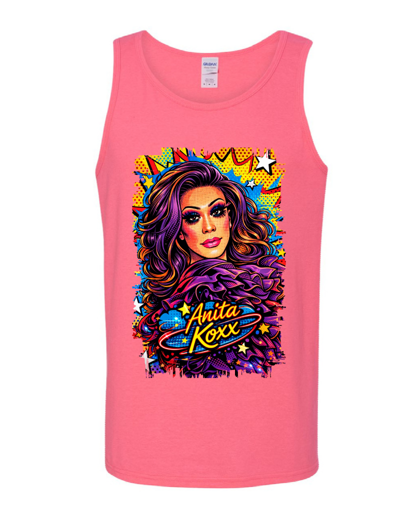 👑 Anita Koxx Pop Art Queen Tank