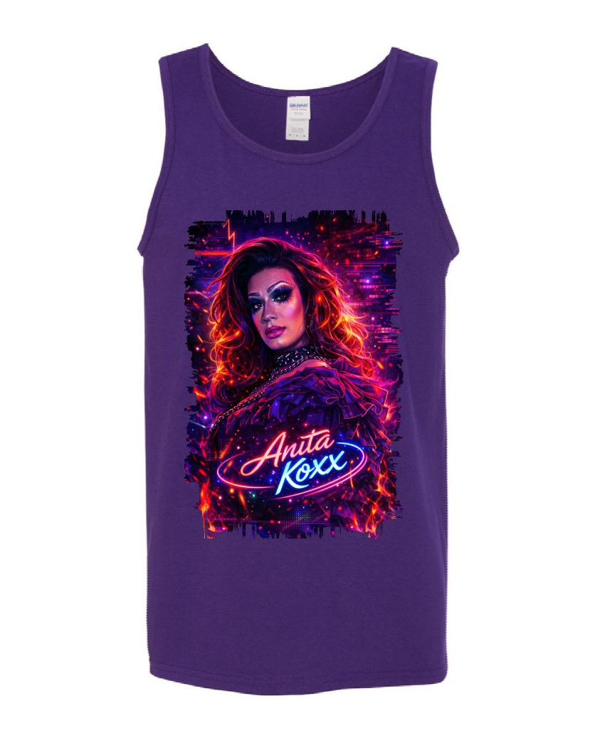 👑 Anita Koxx Neon Queen Tank