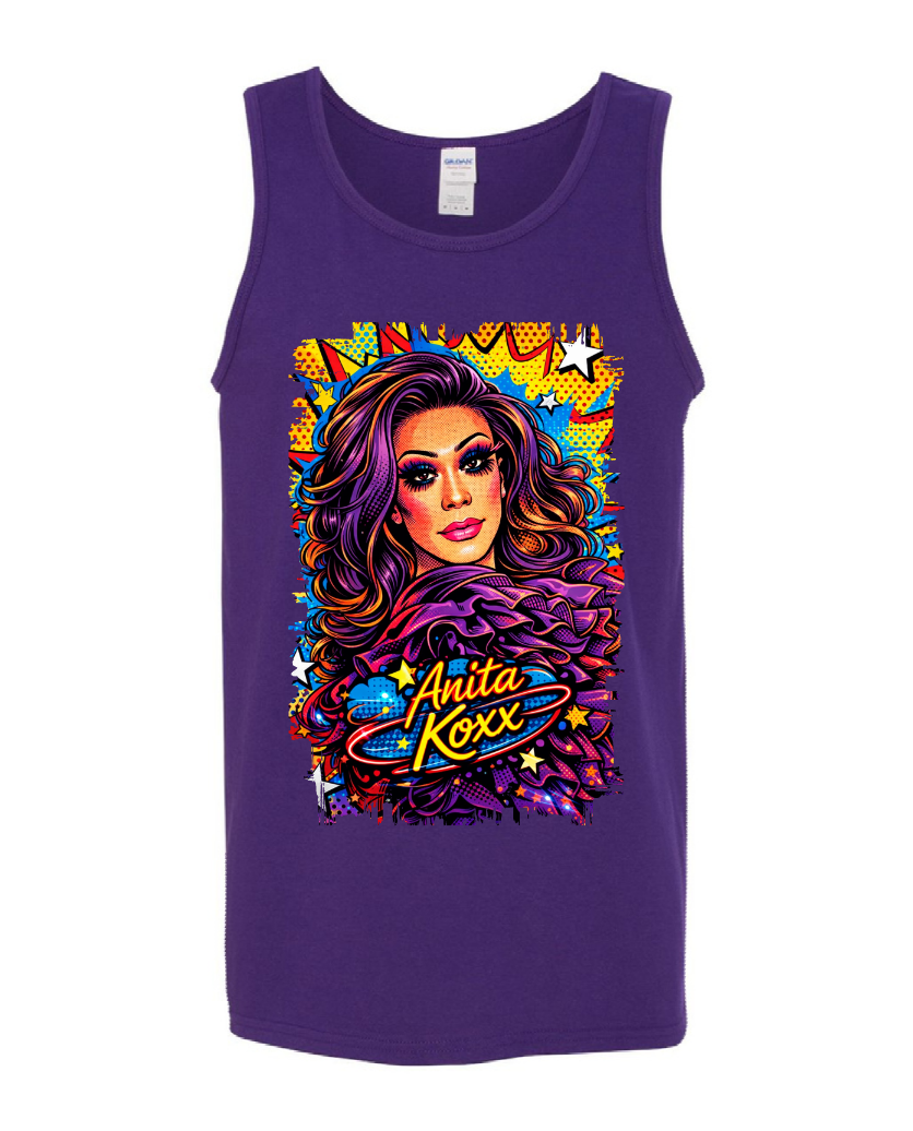👑 Anita Koxx Pop Art Queen Tank