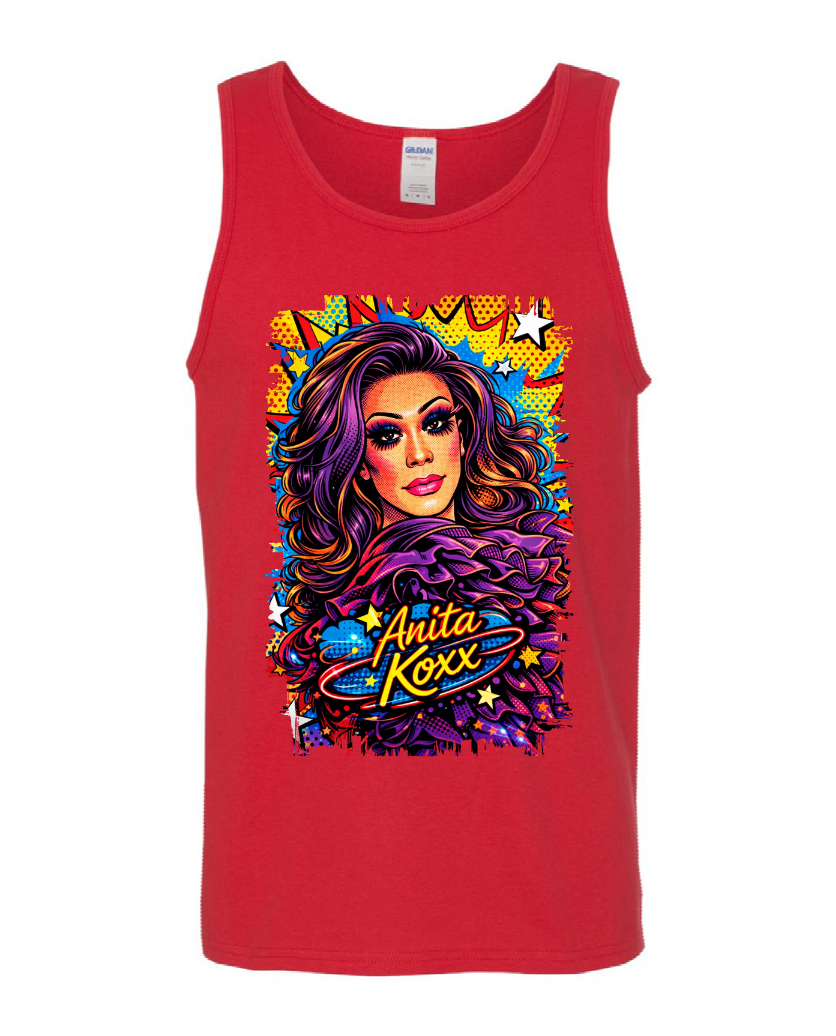 👑 Anita Koxx Pop Art Queen Tank