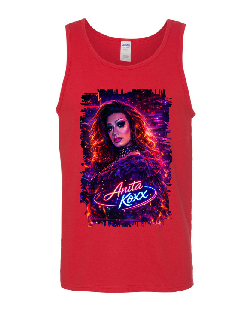👑 Anita Koxx Neon Queen Tank