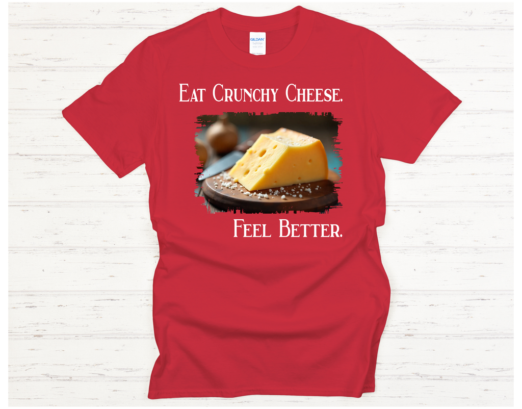 Eat Crunchy Cheese. Feel Better.
