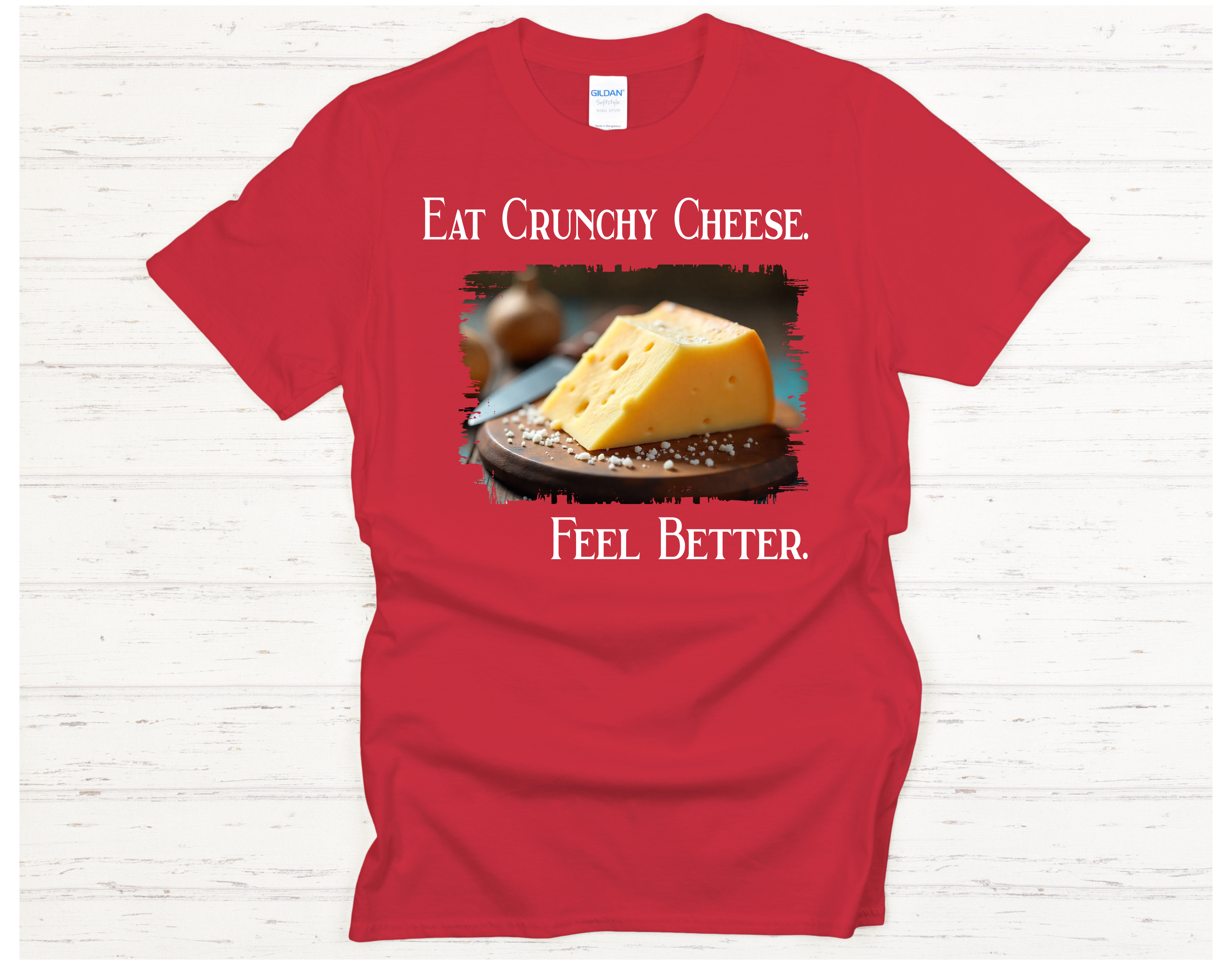 Eat Crunchy Cheese. Feel Better.