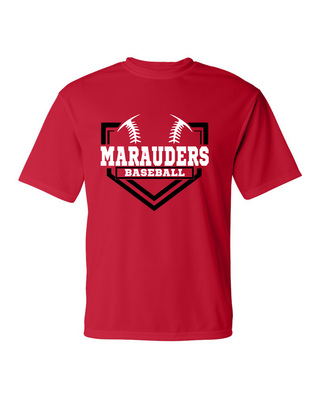 Marauders Baseball Diamond Performance Tee