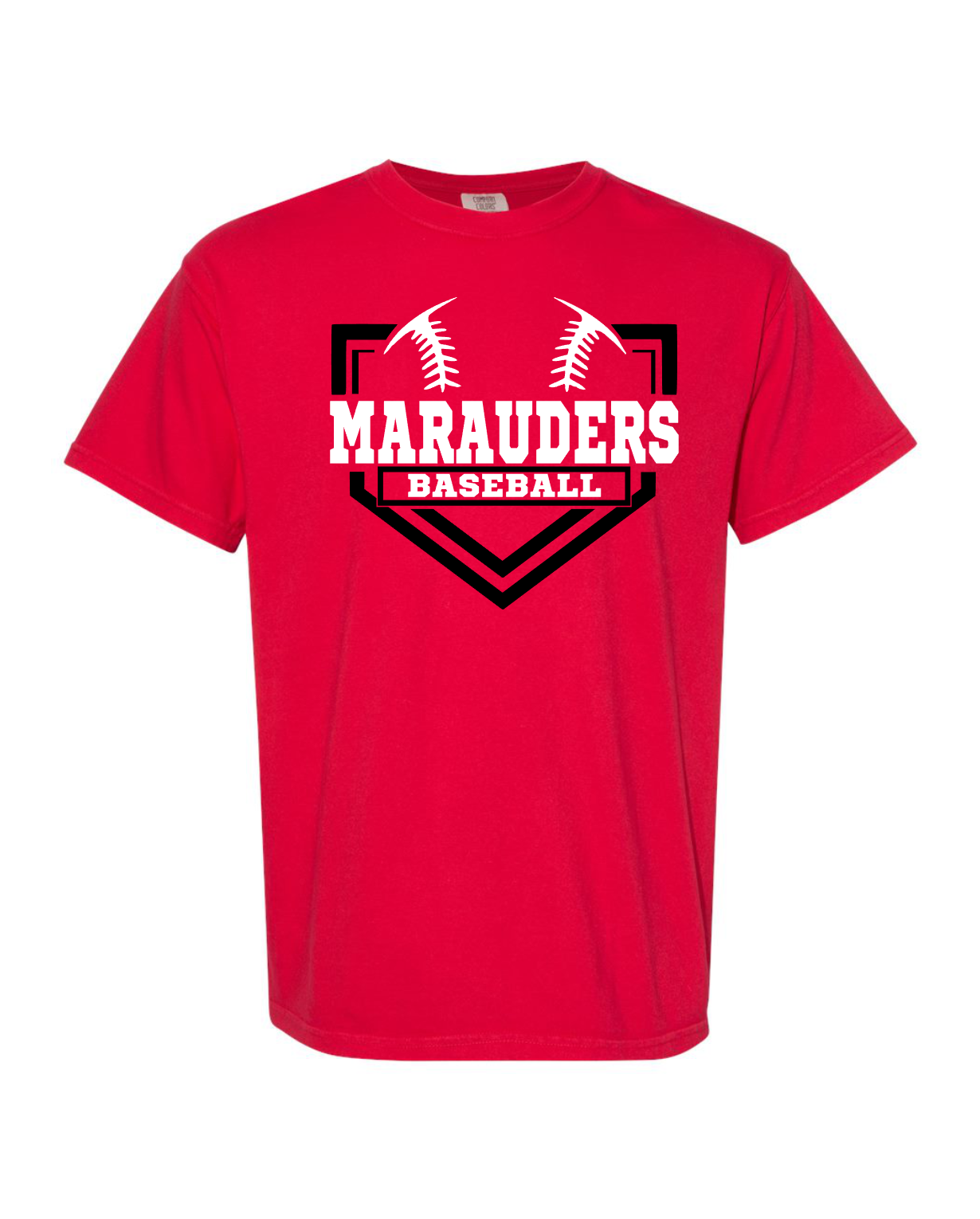 Marauders Baseball Diamond Comfort Colors Tee