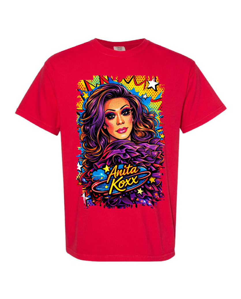 👑 Anita Koxx Pop Art Queen Comfort Colors Tee