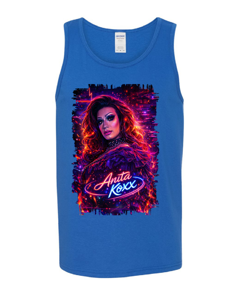 👑 Anita Koxx Neon Queen Tank