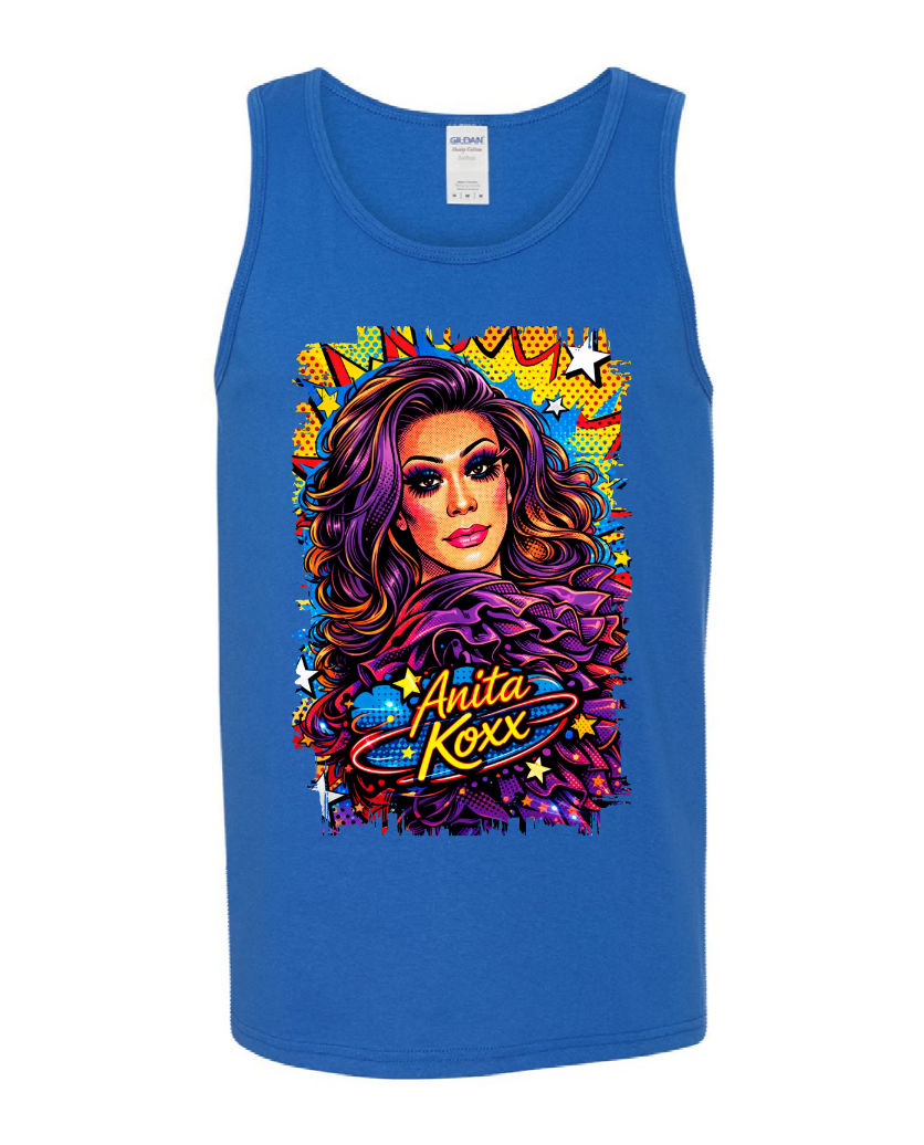 👑 Anita Koxx Pop Art Queen Tank