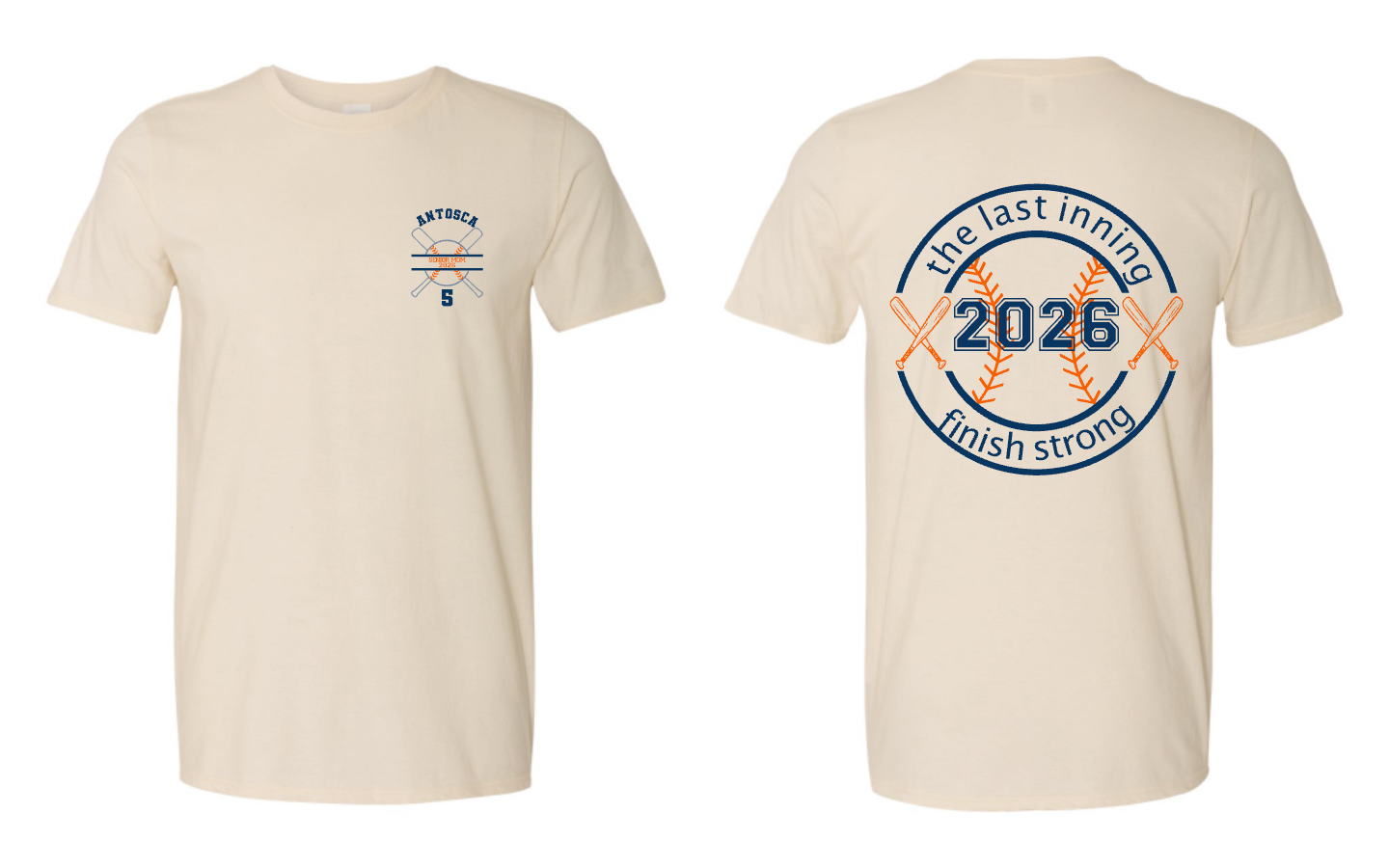 McKinney North Senior Baseball Tee