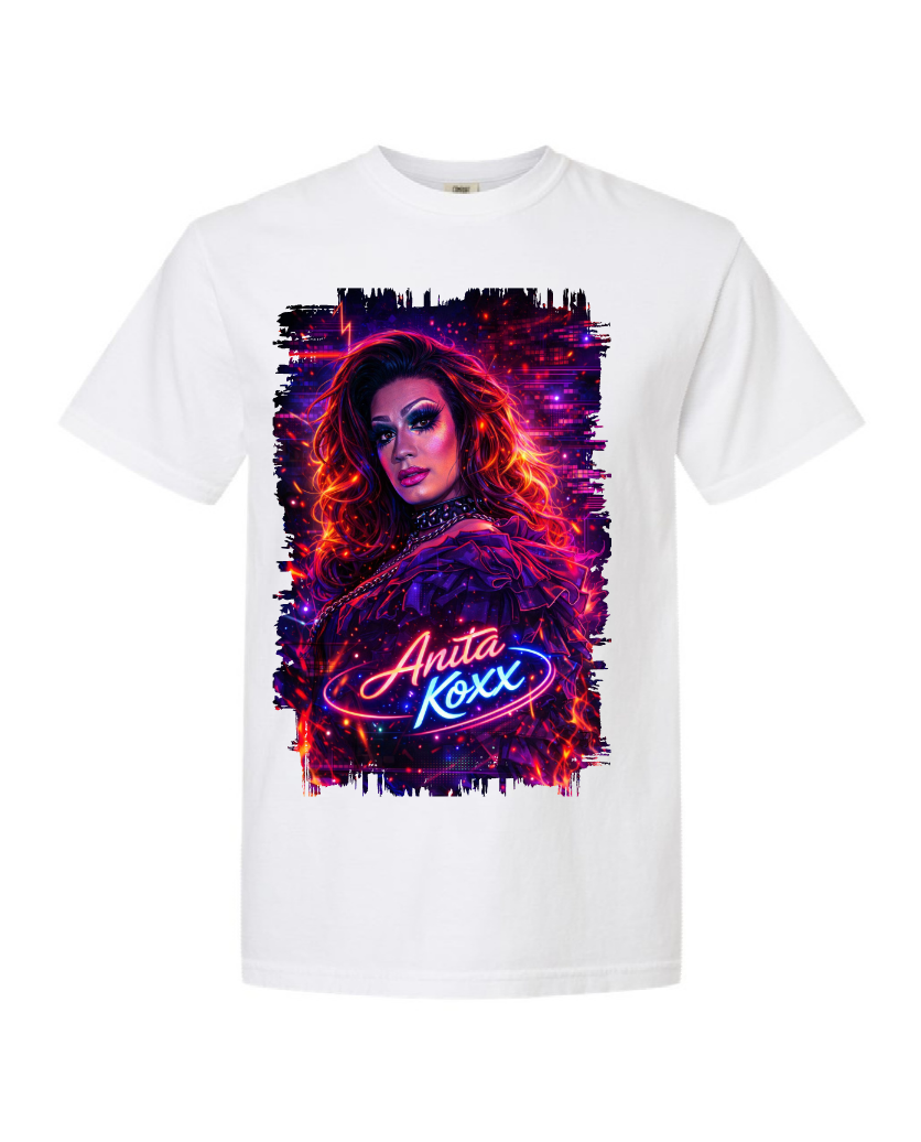 👑 Anita Koxx Neon Queen Comfort Colors Tee