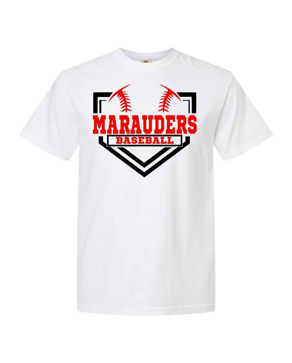 Marauders Baseball Diamond Comfort Colors Tee