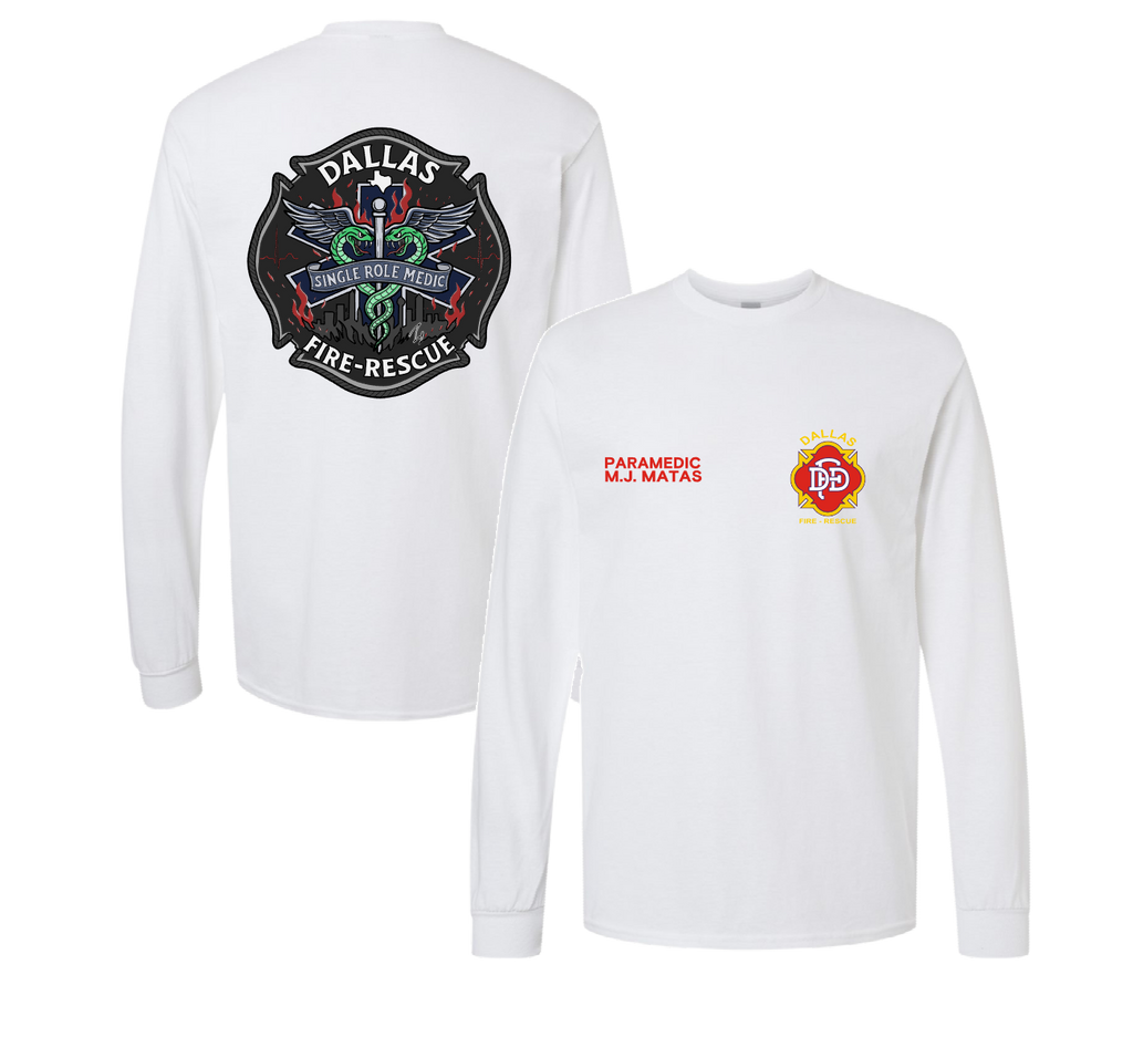 Dallas Fire & Rescue Long Sleeve Tee