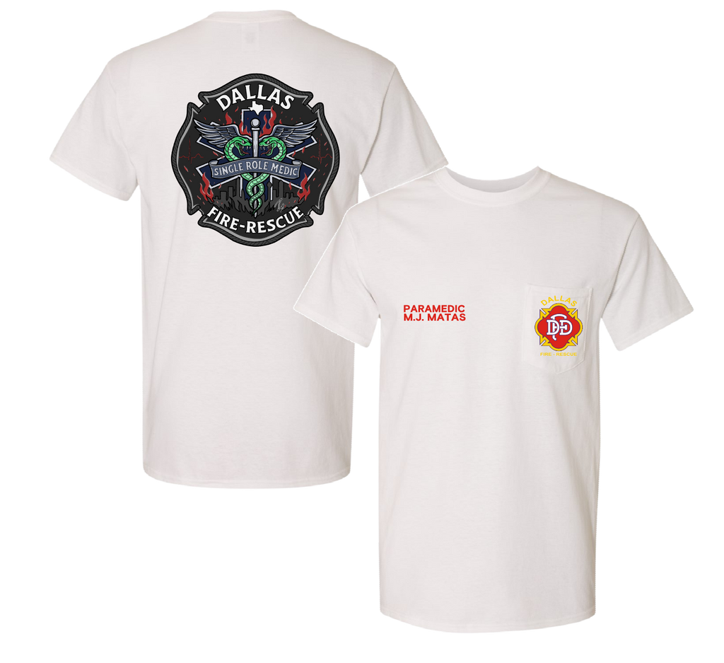 Dallas Fire & Rescue Pocket Tee