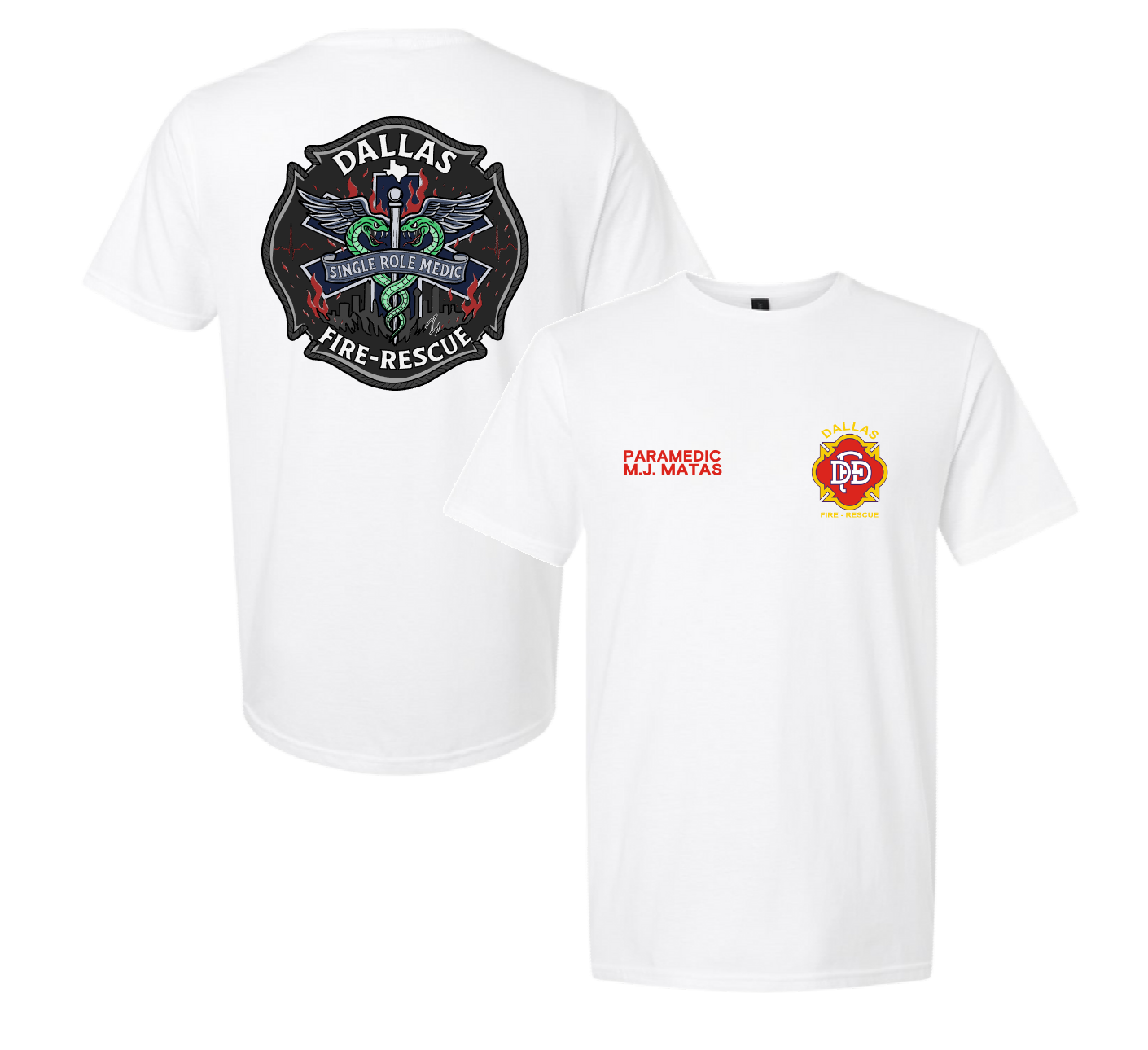 Dallas Fire & Rescue Short Sleeve Tee