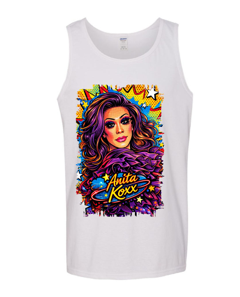 👑 Anita Koxx Pop Art Queen Tank