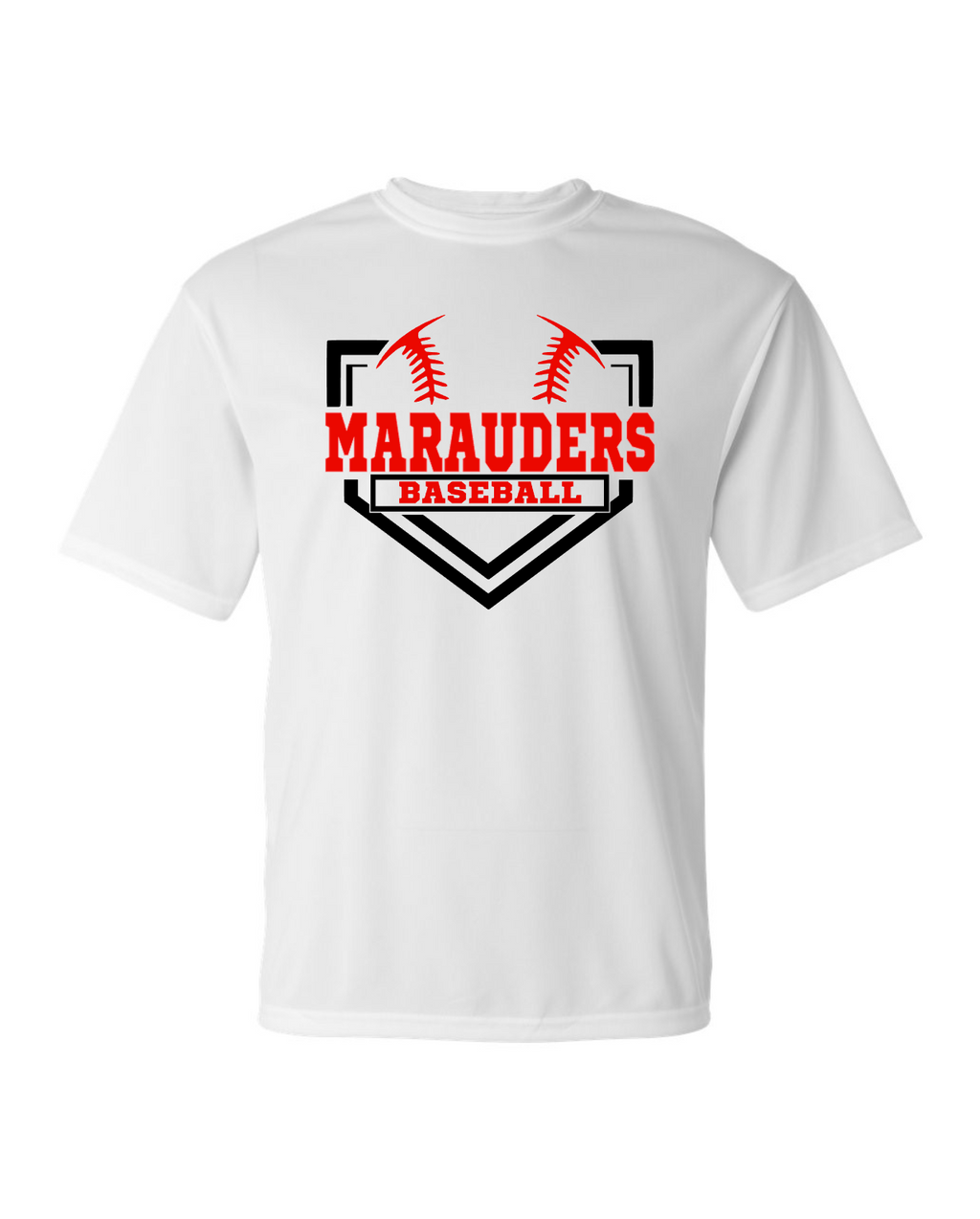 Marauders Baseball Diamond Performance Tee