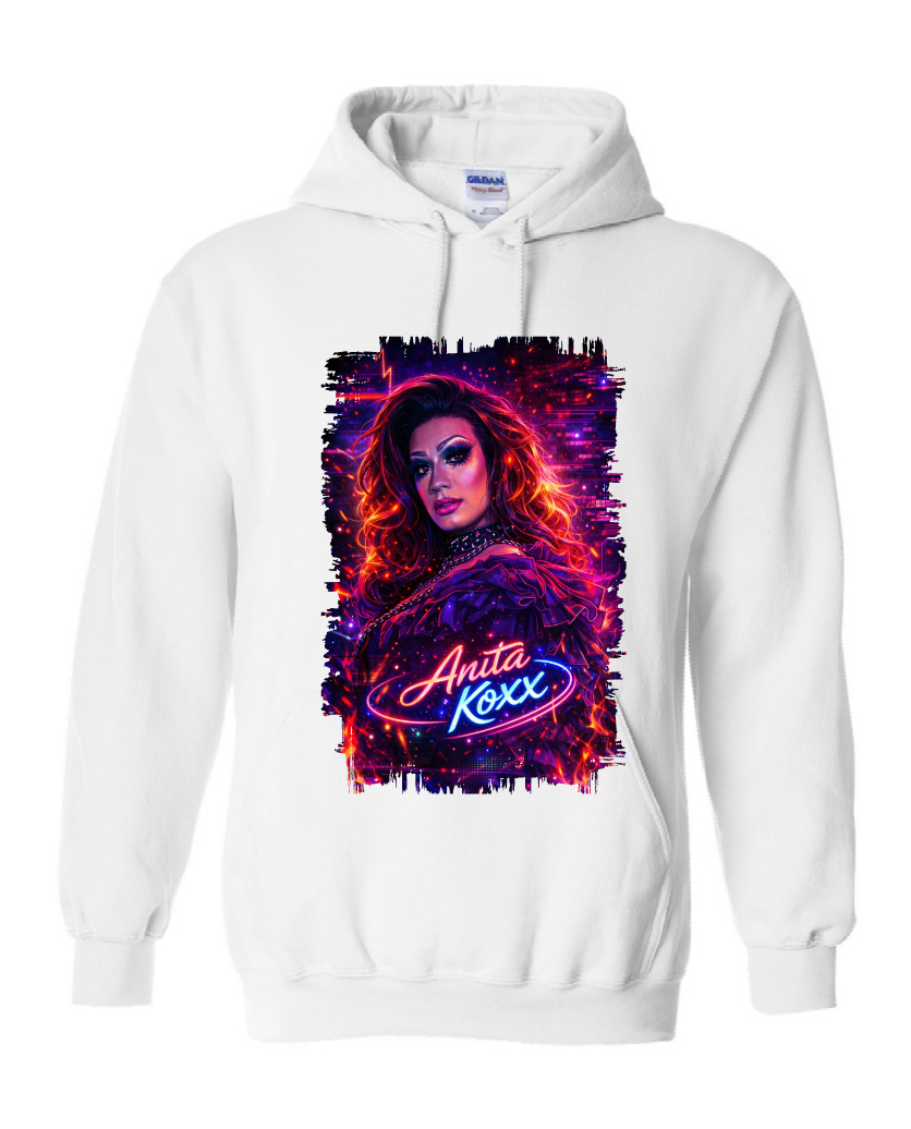 👑 Anita Koxx Neon Queen Hoodie Collection